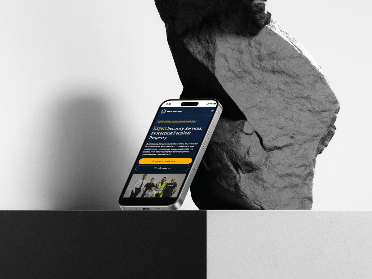 mba securitybuilt by Cesspro